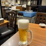 さかな酒場 魚星 - ■生中（スーパードライ）￥299　1杯目