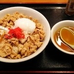 横浜中華料理　和香佐 - 豚しゃぶ酢醤油丼