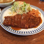 ゲンジ - 豚カツ定食（850円）
