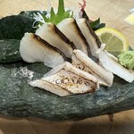 四国三郎 よしの川 - まながつおの炙り刺し