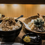 西麻布　坊野 - 玉子天ぷら定食