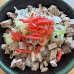 青竹手打ラーメン 日向屋 - チャーシュー丼