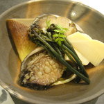 和風花紋 - 流れ子煮付