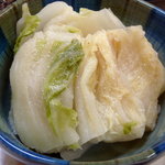 一平 - 白菜の漬物（with味の素たっぷり）
