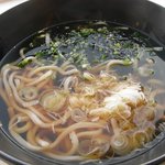 うどんと ちりり ぐうの音 - 磯辺ねぎうどん＠７５０円