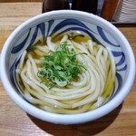 うどん嵐 - 冷かけ