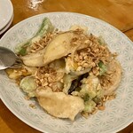 中華料理 信悦 - 春野菜の天婦羅上海漁師風小盆1,300円