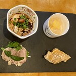 中華料理 信悦 - お任せ前菜4種盛り1,200円