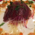 ビストロ ポップコーン - 早春コースの前菜はイクラがポイント