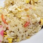 甲州屋 - 炒められている紅生姜。