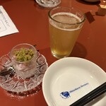 シノバズブルワリー ひつじあいす - お通し　ひつじあいす