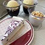 はま寿司 - お寿司を食べた後 友達とお喋りしながらデザート✮*｡ﾟ