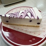 はま寿司 - ブルーベリーレアチーズケーキ（〃＾∇＾）o_彡☆