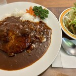 KIRINYA - 料理写真:ハンバーグデミカレー 1300円