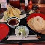 瀧さわ家 - メゴチ天せいろ