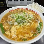 元祖カレータンタン麺 征虎 - 元祖カレータンタン麺セット（1400円）小辛、ライス付