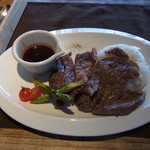 meet - 料理写真:ビーフステーキ（１１８０円）
