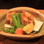 福寿荘別館　はいふう - 2012年12月　ふぐ唐揚げ