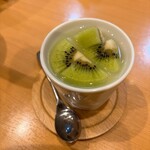 中華蕎麦 はる - 杏仁豆腐