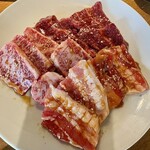 焼肉ニューミート - 豚バラ、カルビ、ツラミ(180g)