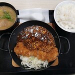 かつや - 料理写真:肉あんかけロースカツ定食
