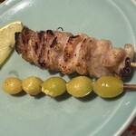 鳥ぎん - 塩皮焼きと銀杏