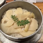鳥ぎん - 新筍の釜飯