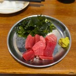 南口やきとん - 生まぐろブツ(赤身)