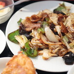 福亭 - 料理写真:回鍋肉定食。