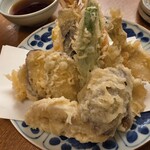 そば会席 立会川 吉田家 - 天盛り