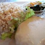 ビーガン ヒーリングカフェ - ﾌｧﾗﾌｪﾙﾊﾞｰｸﾞ(\950-)