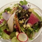 saveur - 野菜とお花のサラダ