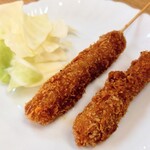 いせや - 串カツ 120円✕2本(注文は2本から)
