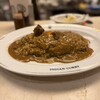 インデアンカレー - インディアンカレー、ルー、ライス大盛り、タマゴ入り