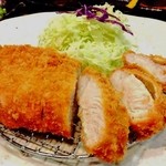 とんかつ 真 - 厚切り上ロースかつ定食