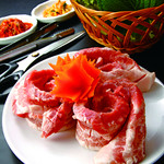 花三段五花肉韓式烤豬五花肉套餐
