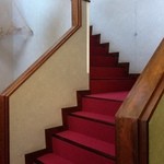 鳥常本店 - ２階への階段