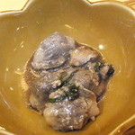 ミカサノ食堂 - ミカサノセット　８５０円　鶏もつの煮込み　【　２０１５年２月　】