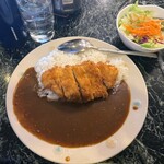 ケーツーカレーハウス - チキンカツカレー　サラダセット