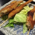 博多 とりお - 『ぢどりの手羽塩焼き』様（250円/1本）おススメの手羽先様は普通に旨いですよ(笑)