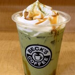 BECK'S COFFEE SHOP - ドリンク写真:黒蜜抹茶ラテ R