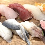 寿司 潮騒 - 日替り寿司ランチ