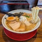 拉麺 えぼし - 中太麺（濁みそ）