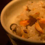 西中洲 お茶屋ＢＡＲ 六馬 - 旬の炊き込みご飯