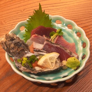 ≪旬×鮮度≫にこだわる築地直送の魚貝。