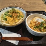 杵屋麦丸 - 料理写真:牛とじ丼セット