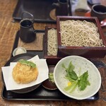 竹やぶ - 天せいろそば（二枚重ね）