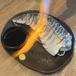 三代目 鳥メロ - 卓上で炙る！！〆さば　548円(税込)