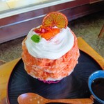 セボン丸三 - オレンジミックススペシャルかき氷