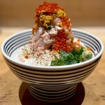 日本橋海鮮丼 つじ半 - ぜいたく丼 松